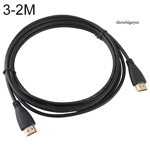 Dây Cáp Hdmi V1.4 Hd 1080p Cho Lcd Dvd Hdtv Samsung Ps3 0.5 / 1 / 2m