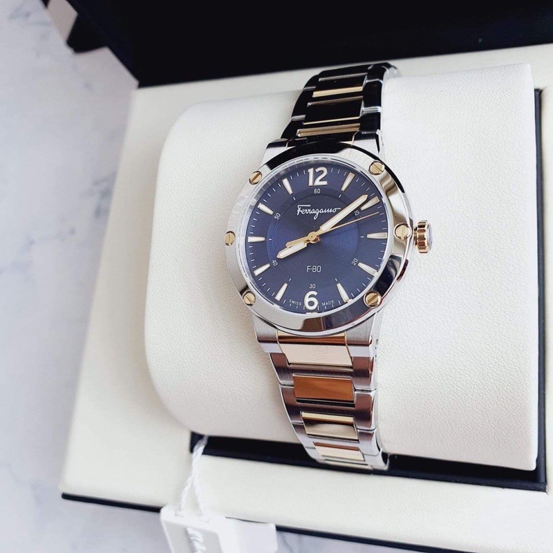 Đồng hồ nữ Salvatore Ferragamo F80 Demi Gold