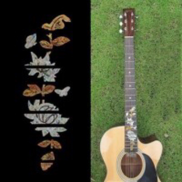 Dán khảm cần đàn guitar giá rẻ