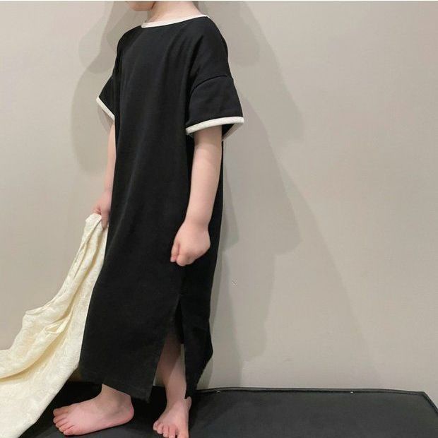 [Hàng Mới Về] Váy Yếm Dài Phong Cách Mori Hàn Quốc Mùa Hè Cho Bé Gái