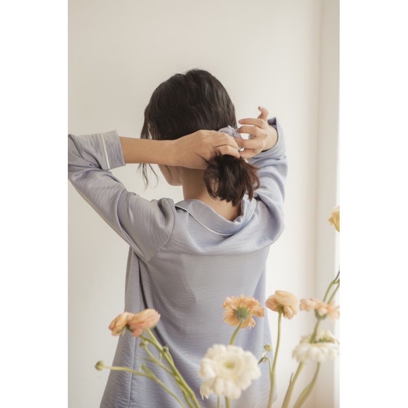 Dây buộc tóc lụa handmade MOMOJAMA | BigBuy360 - bigbuy360.vn