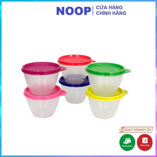 Bộ 2 hộp trữ mát bảo quản trái cây tủ lạnh đựng đồ khô Tupperware nắp nhiều màu TU37.