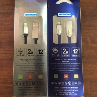 Cáp Iphone chính hãng Microcom