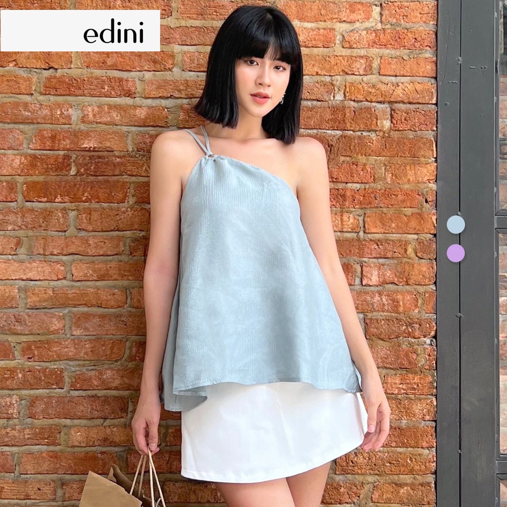 Áo Lệch Vai Cách Điệu - EDINI - A1425