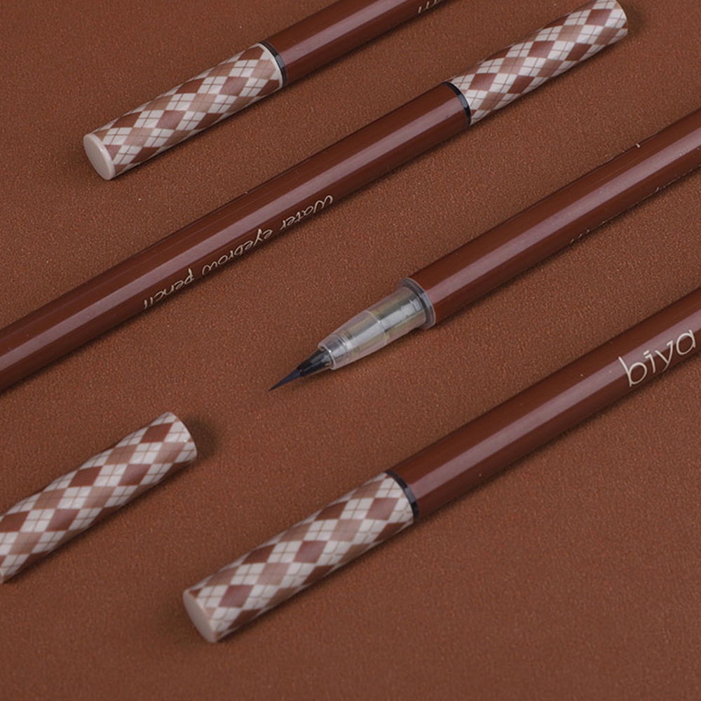 Bút Chì Kẻ Lông Mày / Kẻ Mắt / Kẻ Mày Ba Màu Tự Nhiên Chống Thấm Nước Và Mồ Hôi