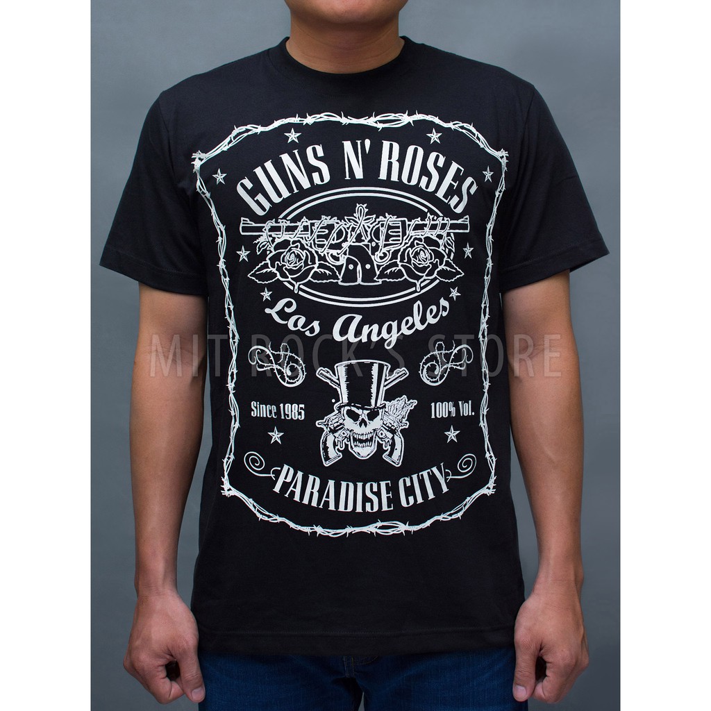 Áo Guns n Roses  - Rock band tee - Áo Rock - Size S, M, L, XL, XXL - Áo Thái Lan