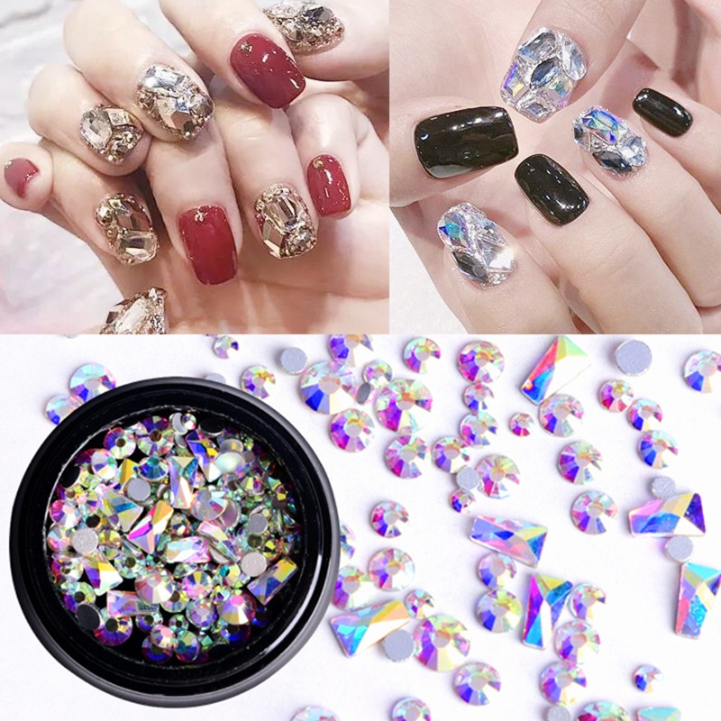 Phụ Kiện Đá 3D Sang Trọng Dùng Trang Trí Móng Tay Nghệ Thuật