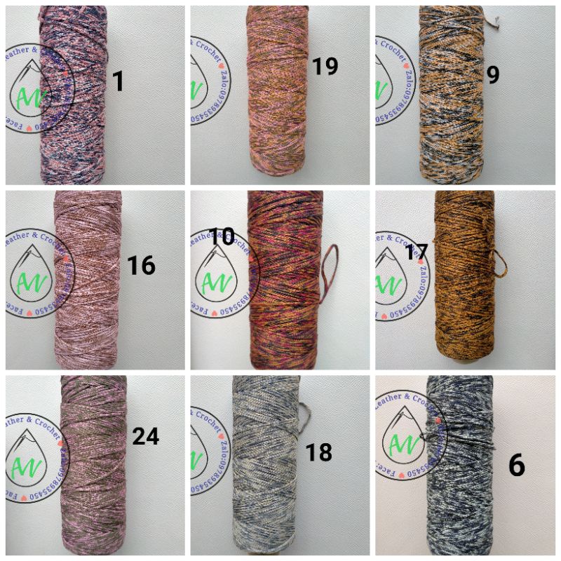 Sợi dệt lõi giấy Craftyarn 2mm