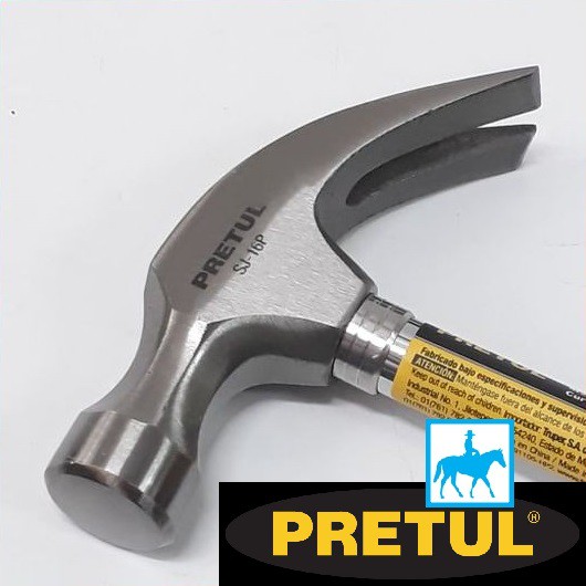 Búa Nhổ Đinh Đóng Đinh Cán Thép 16oz 450g Truper PRETUL SJ-16P 22270