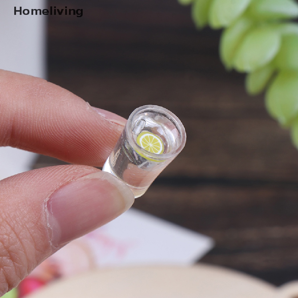 Set 3 Ly Nước Ép Trái Cây Trang Trí Nhà Búp Bê