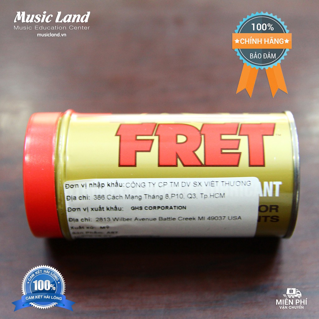 Dầu lau dây đàn Guitar - GHS Fast Fret String and Neck Lubricant