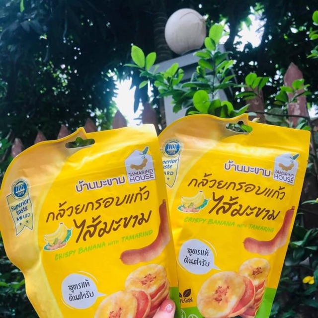 CHUỐI SẤY KẸP ME THÁI LAN 45k/ 1 gói 90g