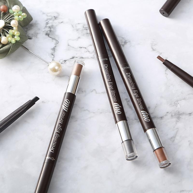 [Hàng mới về] Bút kẻ lông mày hai đầu không thấm nước lâu trôi lên vẻ đẹp 3D