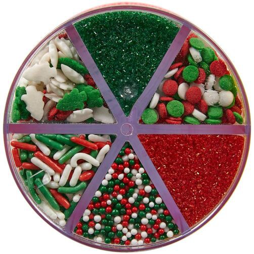 Wilton Sprinkles trang trí mix 6 màu bi nhỏ