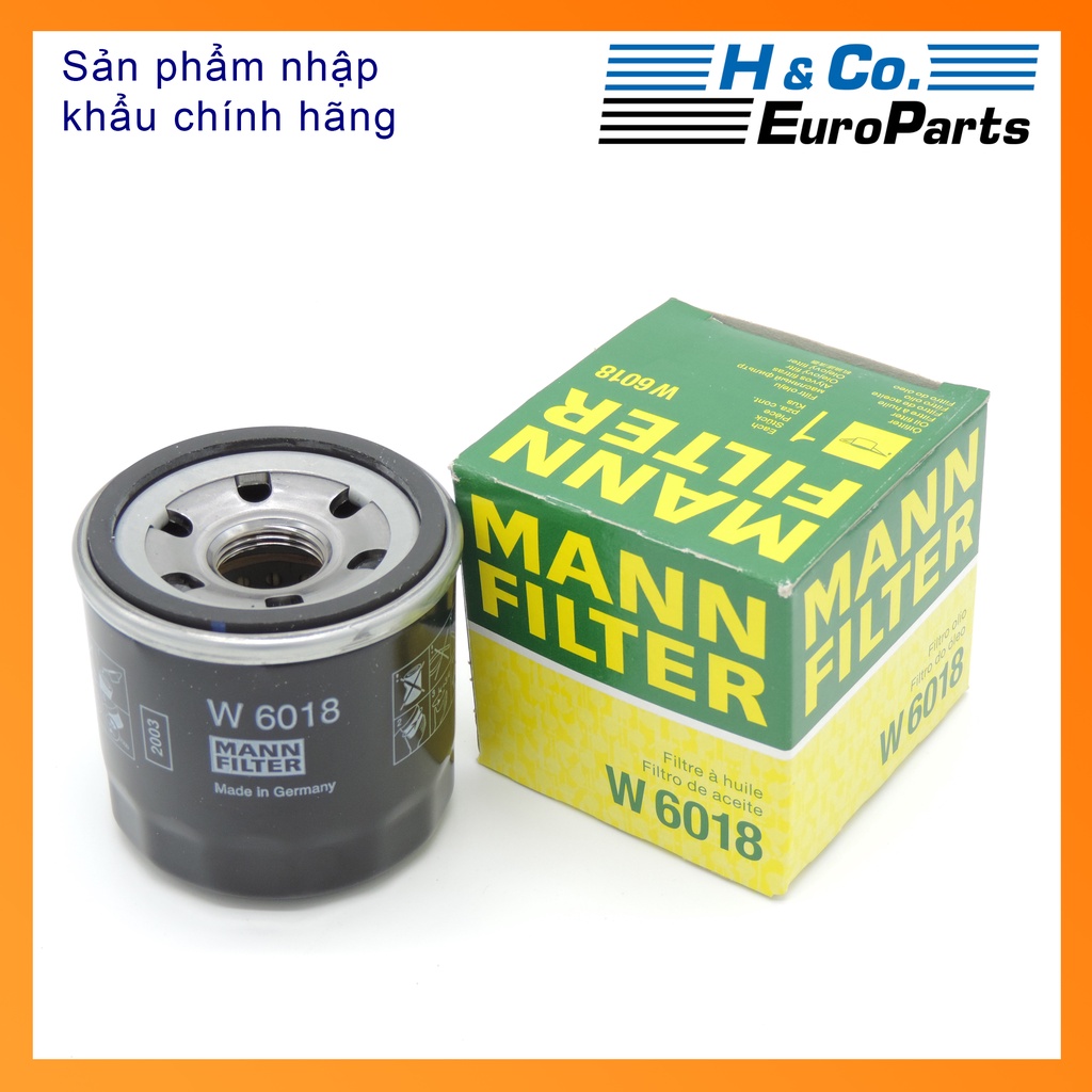 Lọc nhớt Mazda 3, Mazda 6, Mazda CX5  . Hàng cao cấp MANN xuất xứ ĐỨC, W6018, PE0114302B
