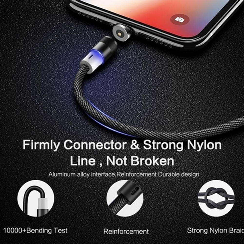 Cáp sạc USB từ tính 3 trong 1 cho điện thoại