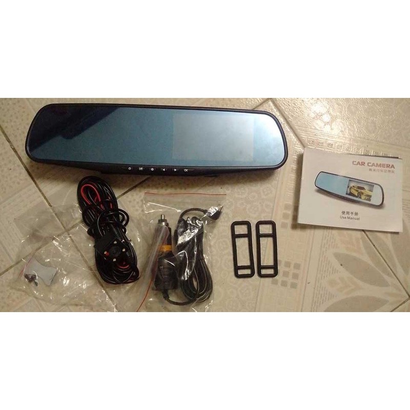 Camera hành trình oto dạng gương full HD không có camera lùi | BigBuy360 - bigbuy360.vn