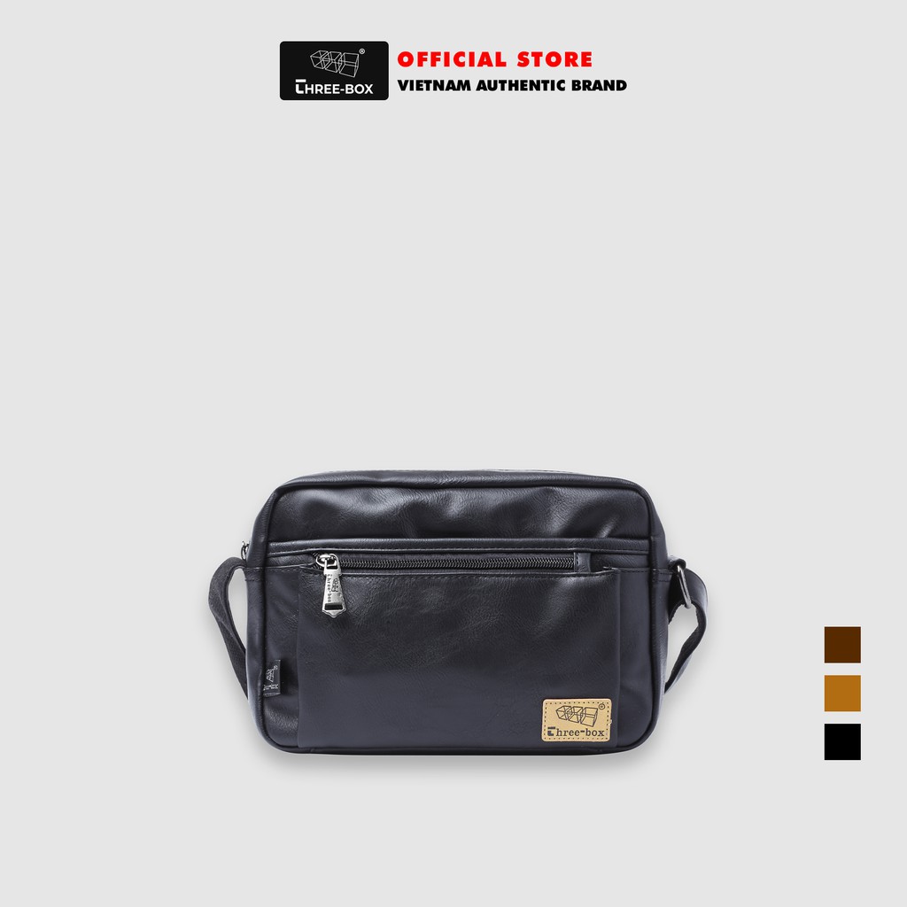 [Mã FASHIONMALLT4 giảm 15% tối đa 30K đơn 150k] Túi đeo chéo Three-Box chính hãng | MS6371
