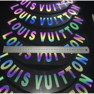 hình ủi lv phản quang 7 màu là ủi ép nhiệt