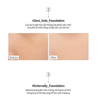 Kem Nền Mỏng Nhẹ Tự Nhiên  Romand Zero Layer Foundation 35ml