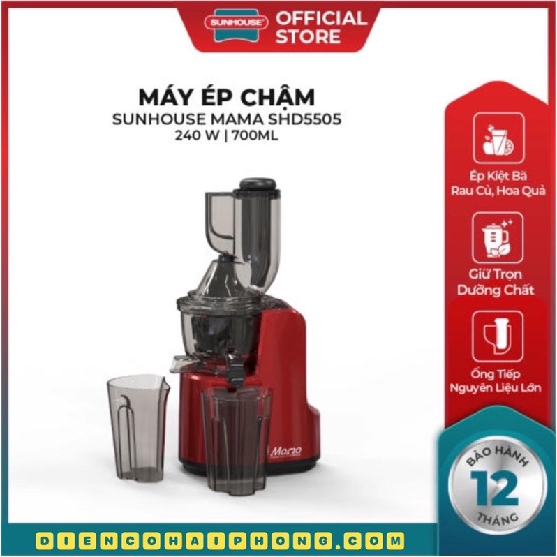 Máy ép chậm SUNHOUSE MAMA SHD5505