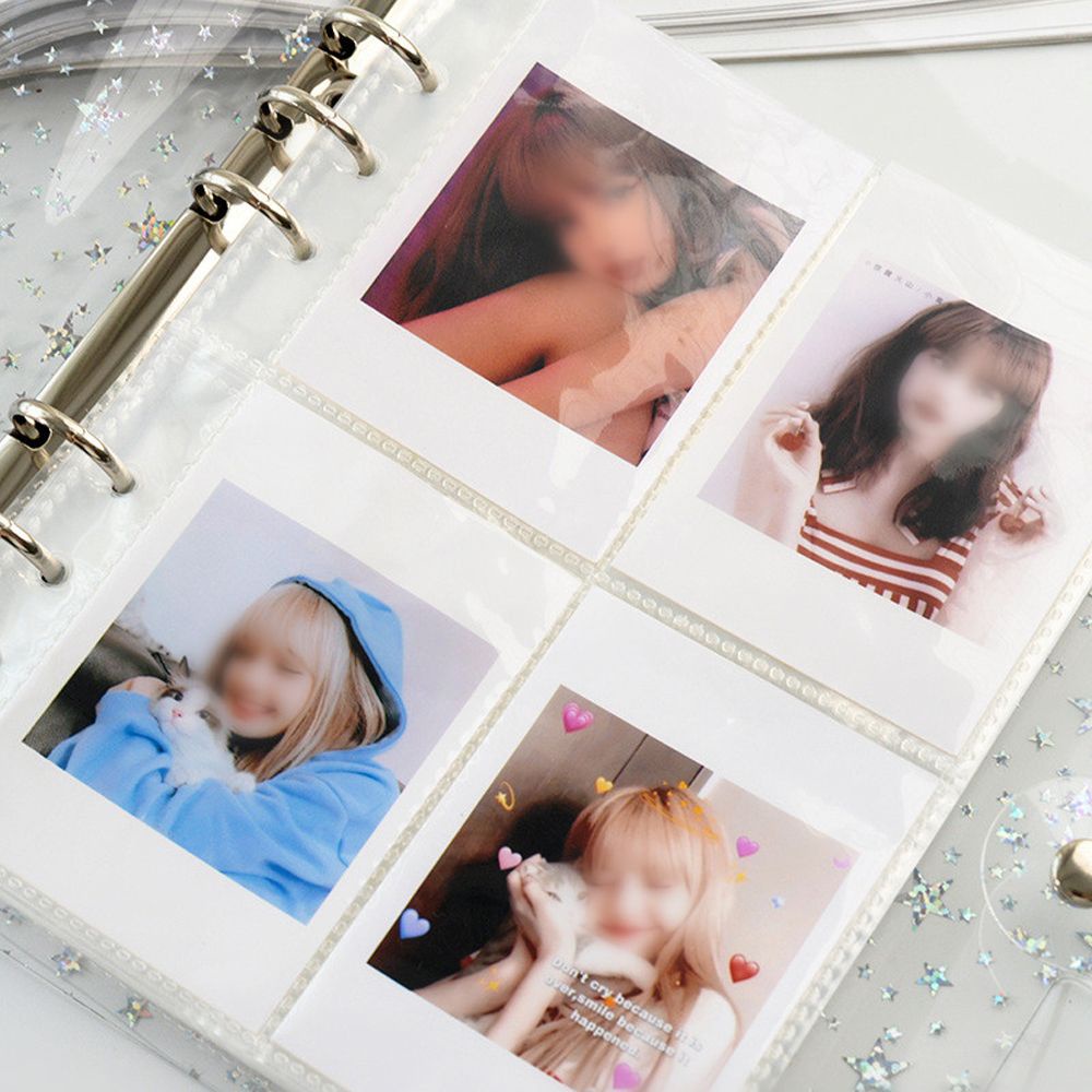 Album Ảnh Trong Suốt Bằng Pvc 200 Ngăn 3inch 5 Inch Hình Augustina Kpop
