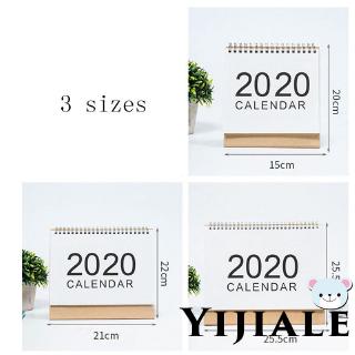 Lịch Để Bàn 2020 Kiểu Dáng Đơn Giản Sáng Tạo