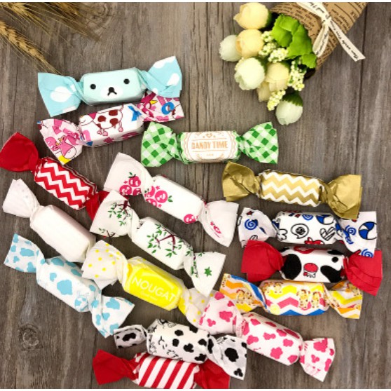 Set 50-100 tờ giấy gói kẹo ⚡ HÀNG LOẠI 1 ⚡ giấy gói kẹo giúp những chiếc kẹo thêm phần độc đáo và bắt mắt