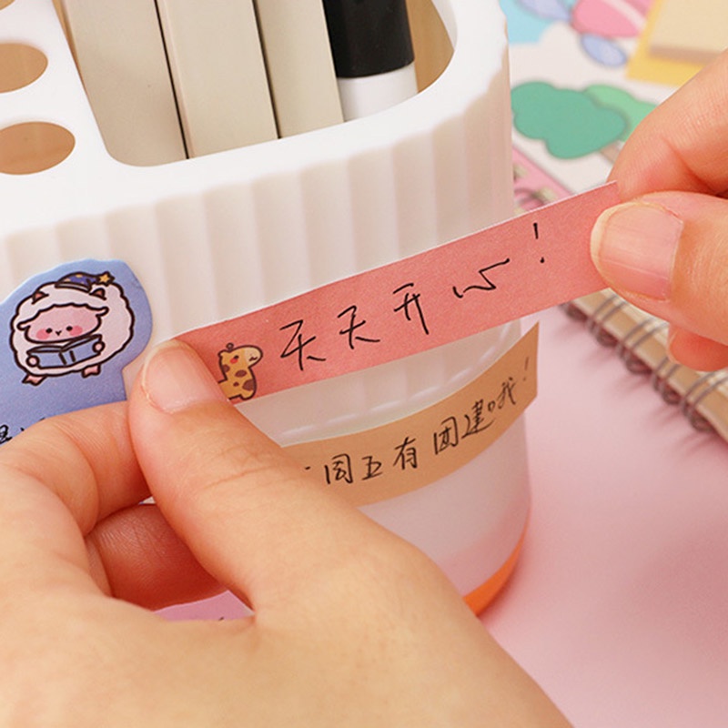 Giấy Note Dán Ghi Chú Họa Tiết Dễ Thương