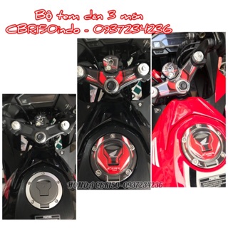 Bộ tem dán 3 món cbr150 - bộ tem như hình