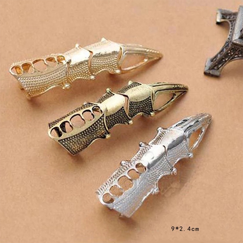 Nhẫn Mũi Nhọn Sang Trọng Phong Cách retro Cho Nam Nữ