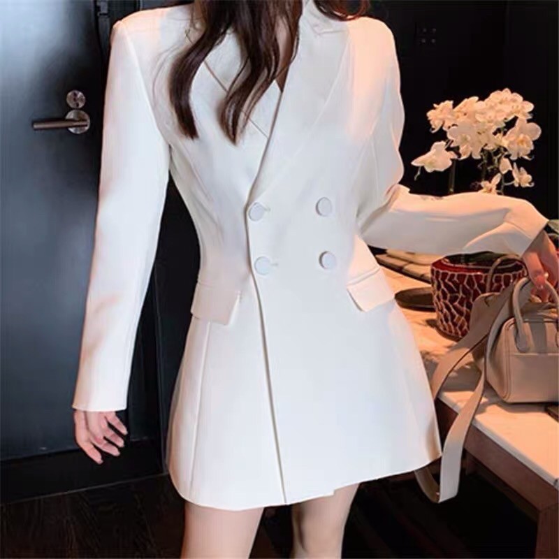 Dầm vest cao cấp phối nút ( SẴN MÀU ĐEN)