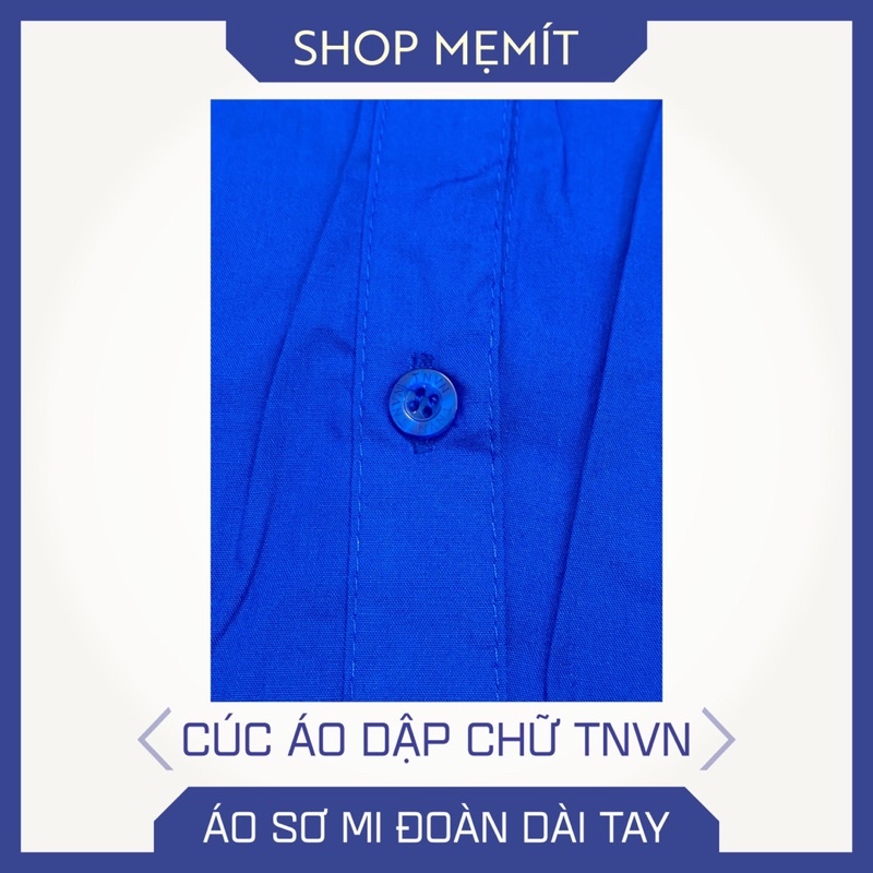 Áo Đoàn Thanh Niên Việt Nam Cộc tay hàng loại 1 - Có sẵn