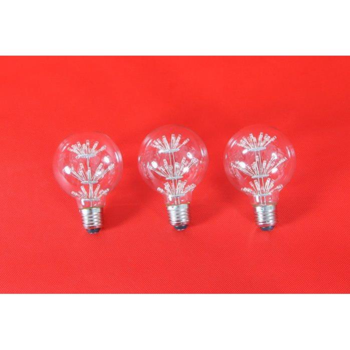 Bộ 5 bóng đèn led trang trí pháo hoa hình G80, đèn trang trí độc đáo