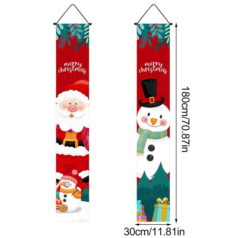 Banner Chữ Merry Christmas Dùng Trang Trí Cửa Dịp Giáng Sinh