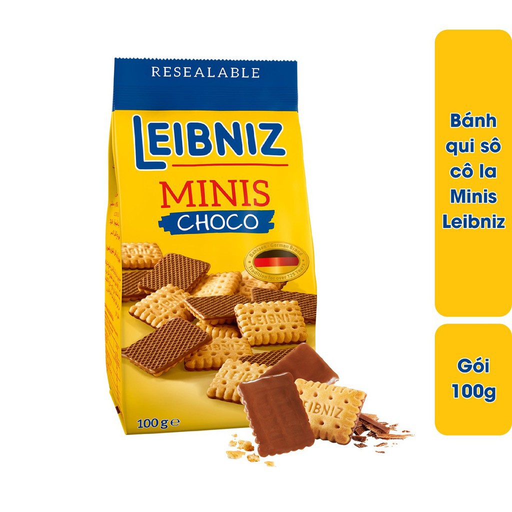 (3 vị) Bánh quy Leibniz Minis 100gr