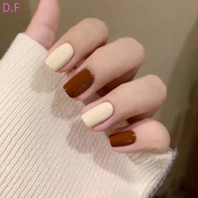 Gel Sơn Móng Tay Màu Nâu Trắng Chuyên Dụng Cho Cửa Hàng