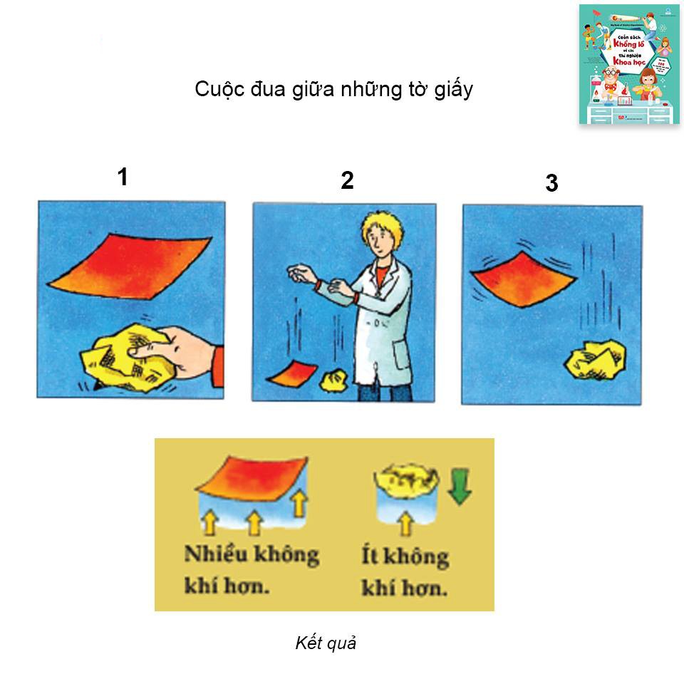 SÁCH - Cuốn sách khổng lồ về các thí nghiệm khoa học (Với hơn 100 thí nghiệm đơn giản và cực kỳ thú vị!)