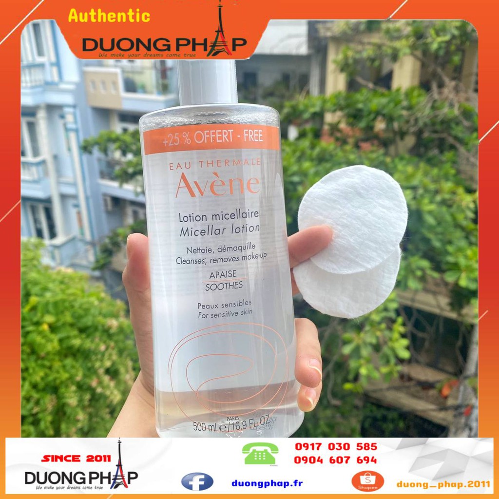 Nước tẩy trang Avene 500ml