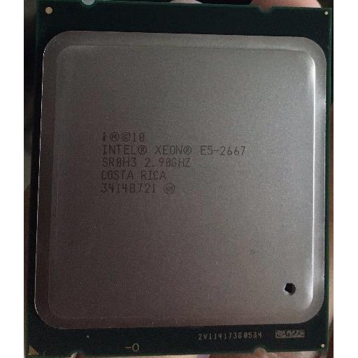 Bộ vi xử lí Intel Xeon E5-2667 (6 Nhân 12 luồng) 2.9 upto 3.5Ghz | WebRaoVat - webraovat.net.vn