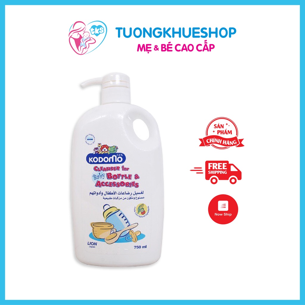 Nước rửa bình sữa Kodomo 750ml