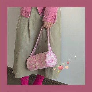 Túi dài màu hồng decor hoa siêu xinh - order 10 ngày