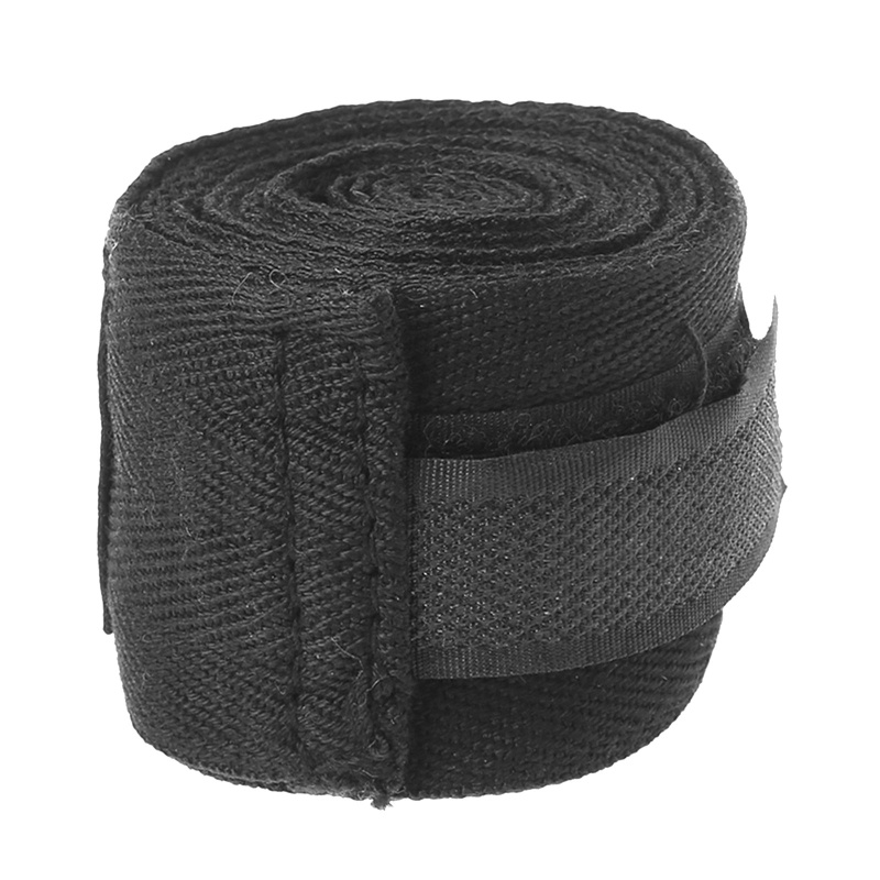 2 Cuộn Băng Quấn Bảo Vệ Cổ Tay Vải Cotton Chuyên Dùng Tập Boxing Muay Thai