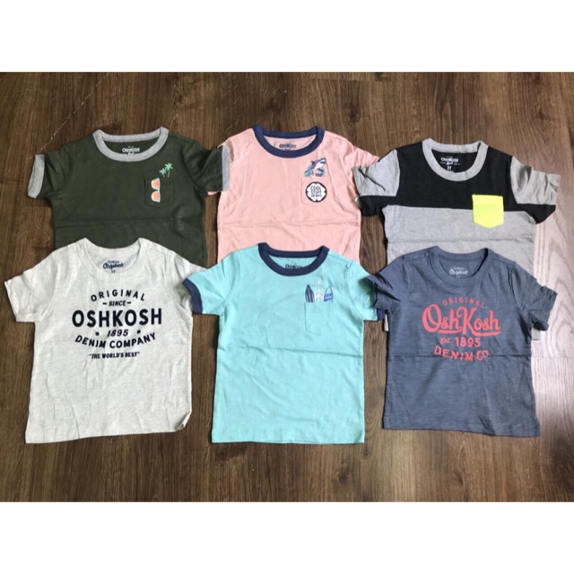 combo 2 Áo bé trai oshkosh