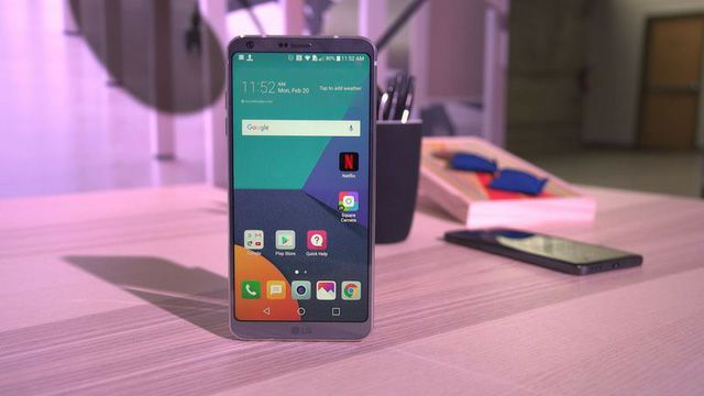 Điện thoại lg g6 cũ 99% bao zin. Còn chống nước