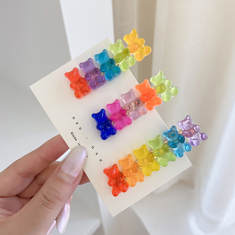 Kẹp Tóc Hình Gấu Xinh Xắn Cho Nữ