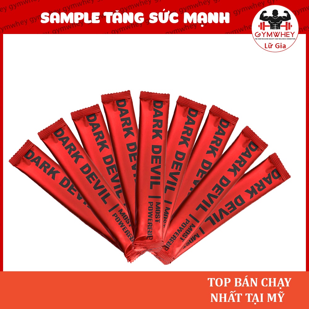 DARK DEVIL ZNUTRITION Thực Phẩm Tăng Sức Mạnh Tập Tuyện Thể Hình Z Nutrition Dark Devil Pre Workout 1 gói dùng thử