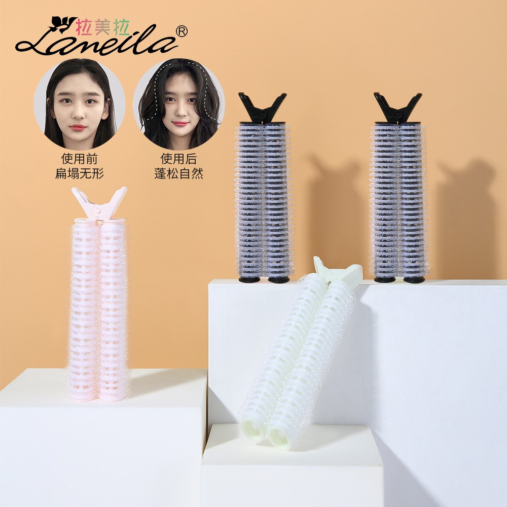 Kẹp phồng tóc tự dính combo 2 cái Lameila P0319
