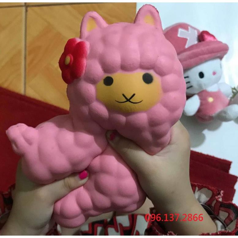 (thv) squishy CỪU KHỔNG LỒ CÁC MÀU  - đáng yêu hết cỡ