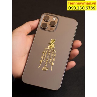 Miếng dán điện thoại CÔNG DANH SỰ NGHIỆP HỌC HÀNH ý nghĩa, miếng dán điện thoại phong thuỷ đẹp lung linh